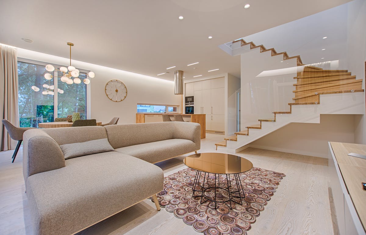 Modern hotel reception